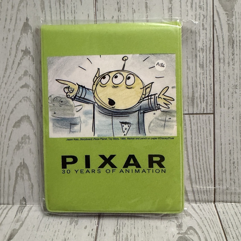 Disney Pixar Japan 30th Anniversary Exhibition Merchandise‎ Mini Notebook Alien